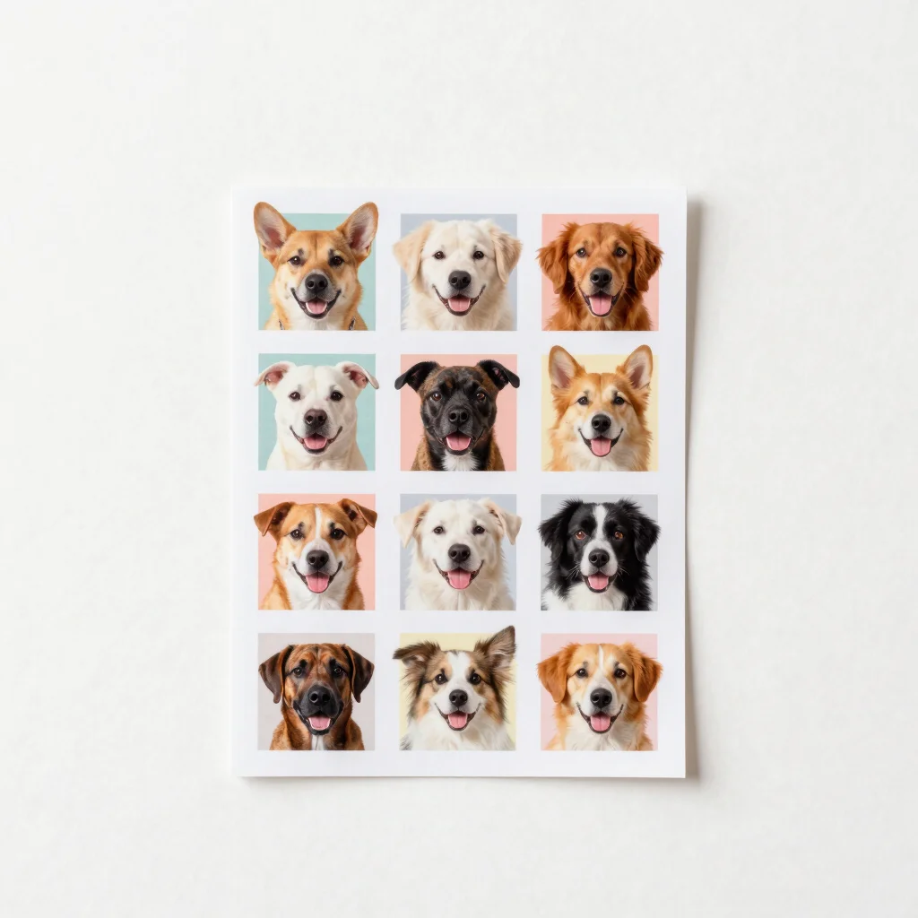 Custom Photo Sheet