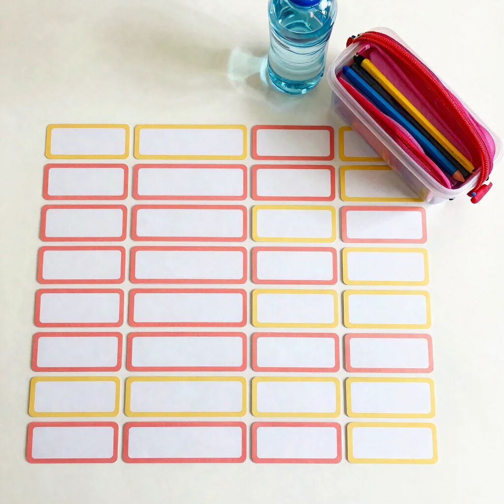 School Label Set