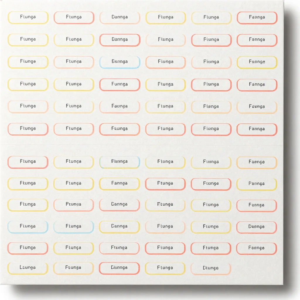 Lunchbox Name Labels